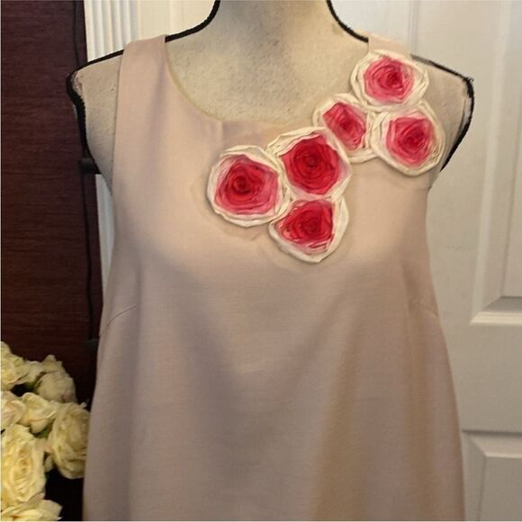 Fendi rose appliqué dress, US10 - Picture 2 of 13